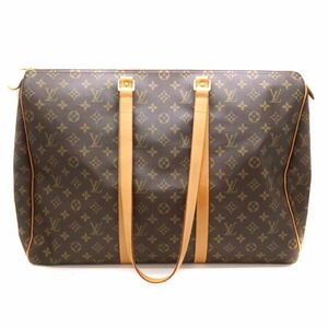 Louis Vuitton Flanery Tote Bag Travel Monogram Canvas Brown LV